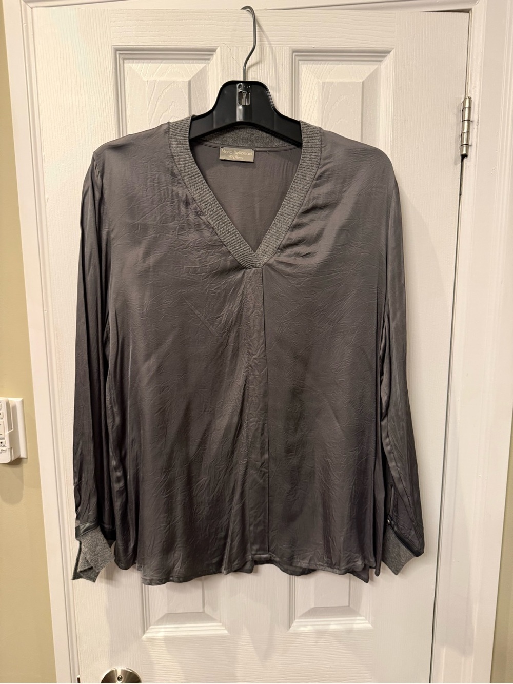 Designer Blouse — Gray